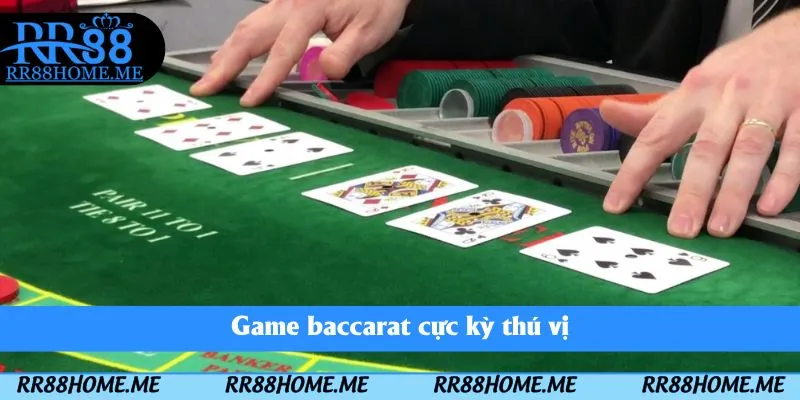 Trải Nghiệm Casino RR88 – Sân Chơi Sang Trọng, Quà Tặng Hấp Dẫn 4 Game baccarat cực kỳ thú vị