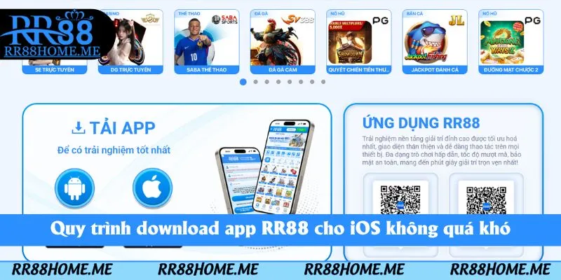 Hướng Dẫn Tải App RR88 - App Game Chất Lượng Trên Điện Thoại 4 Quy trình download app RR88 cho iOS không quá khó