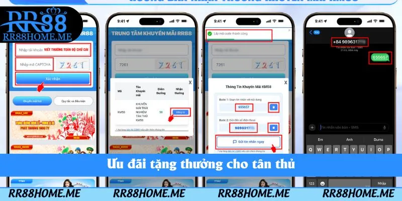 Chính Sách Khuyến Mãi RR88 – Nhận Quà Lớn Mỗi Ngày 3 Ưu đãi tặng thưởng cho tân thủ